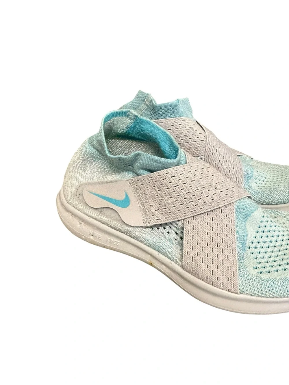 Nike Free RN Motion Flyknit 2017 Glacier Blue - Size 6 - Picture 2 of 8